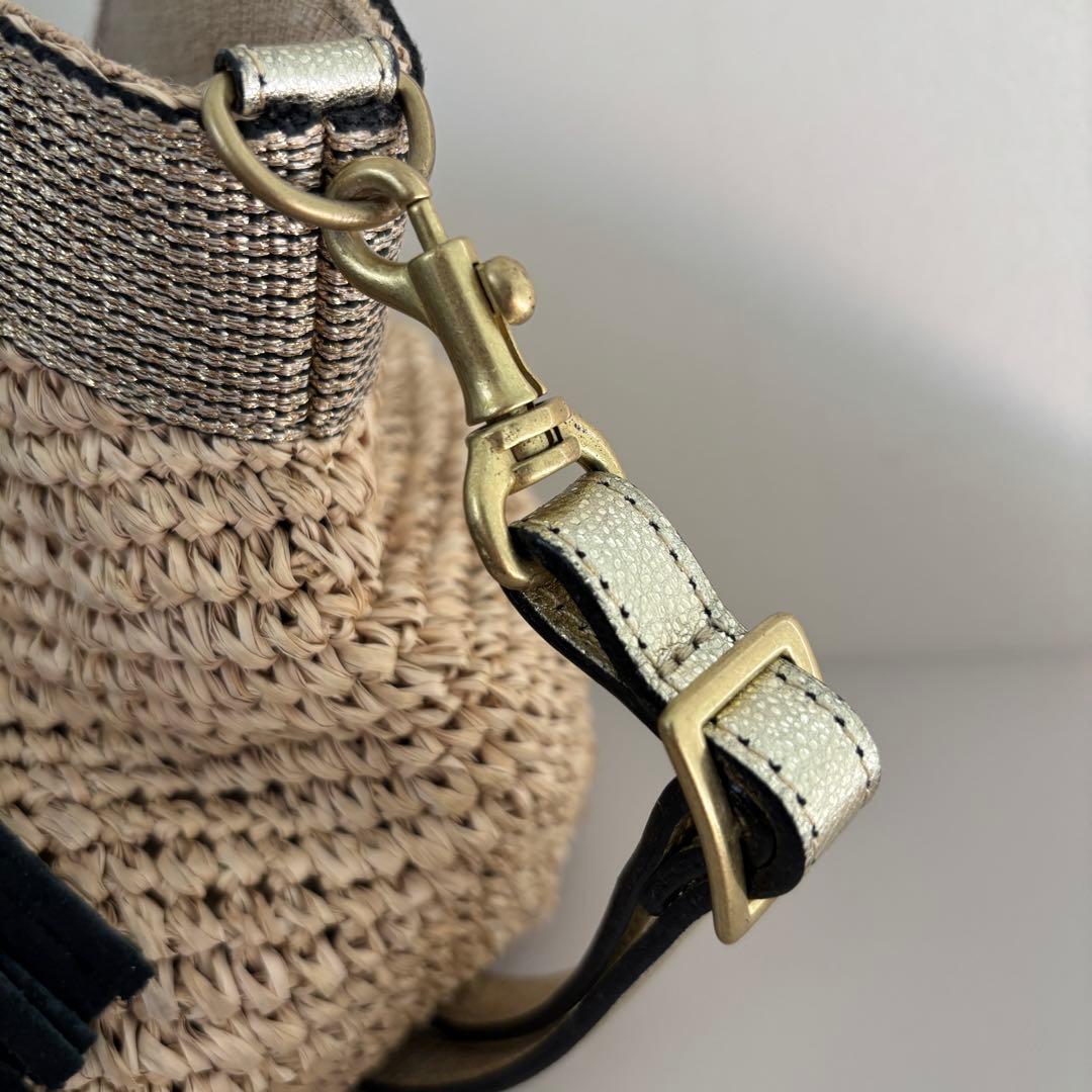 VIOLAd'ORO ヴィオラドーロ SANDRO 2way かごバッグ