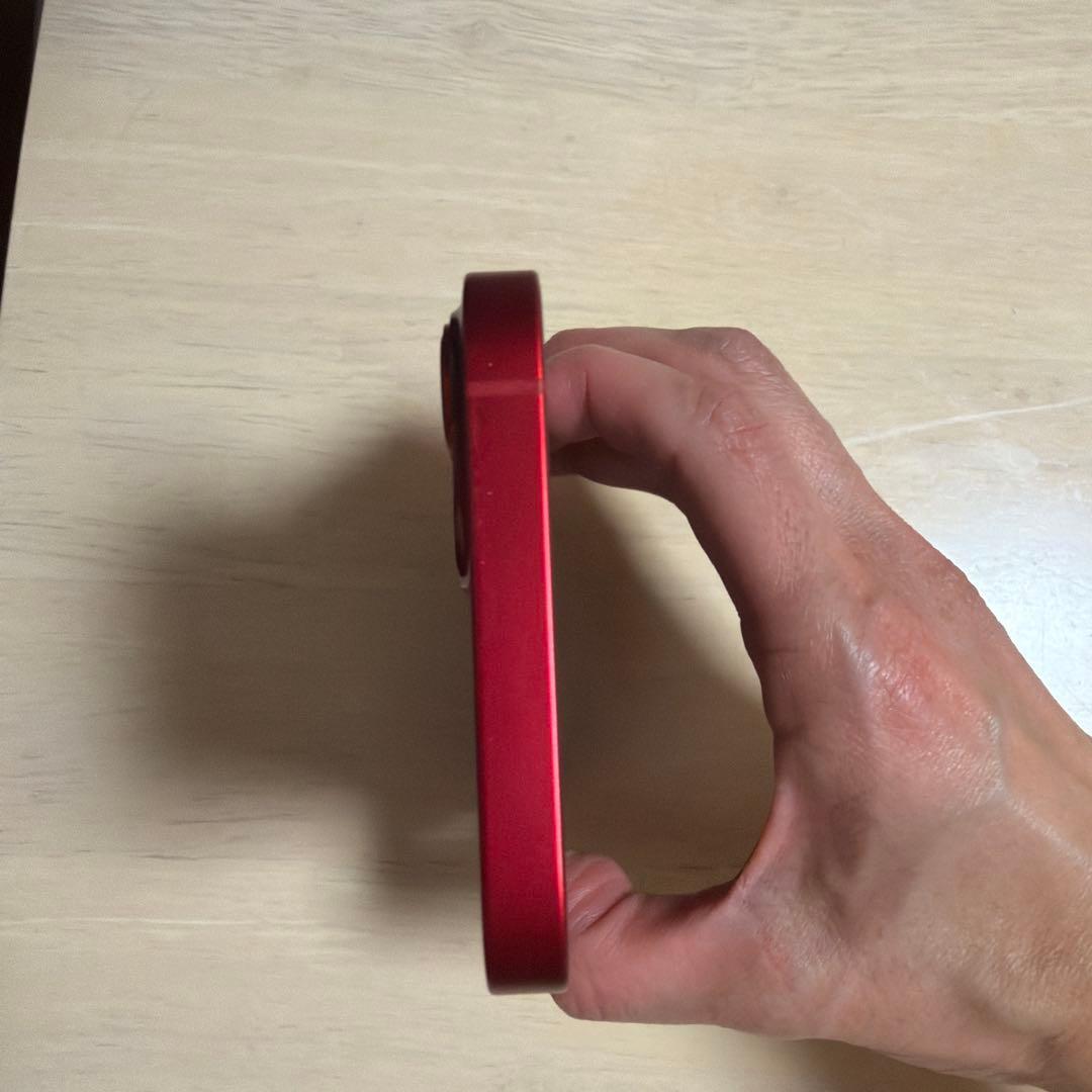 【美品】Apple iPhone 13 (RED) 本体　箱ケーブル付