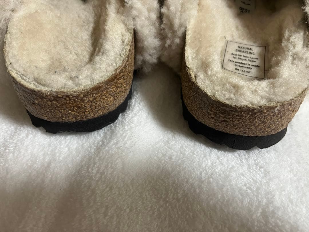 ビルケンシュトック BIRKENSTOCK ボア サンダル 美品