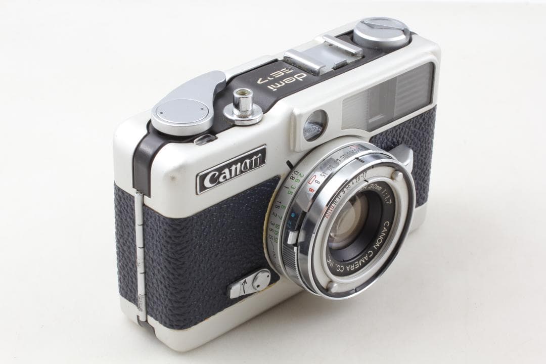 【整備済　並品】Dブルー Canon Demi EE17 露出計不良 #1324