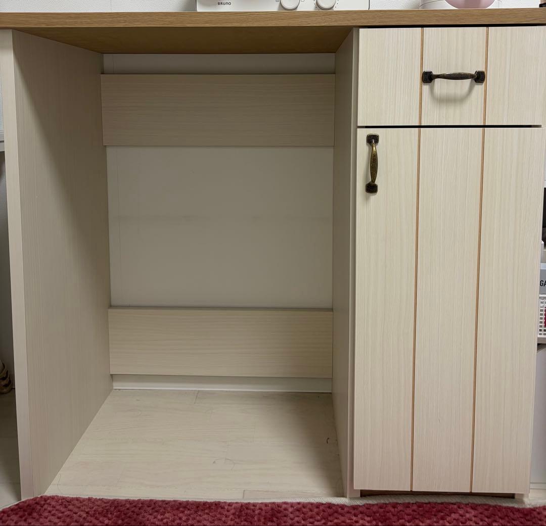 ニトリ キッチンカウンター 収納