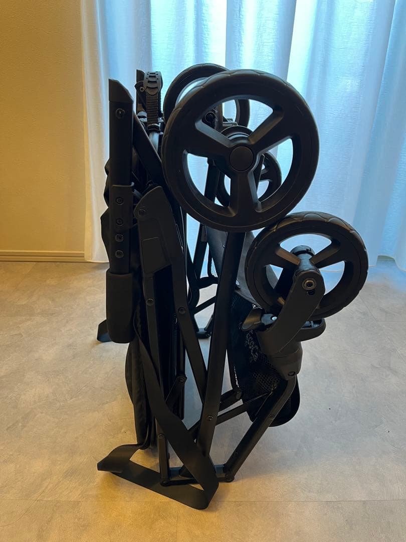 ECOC 折りたたみ式ショッピングカート ブラック