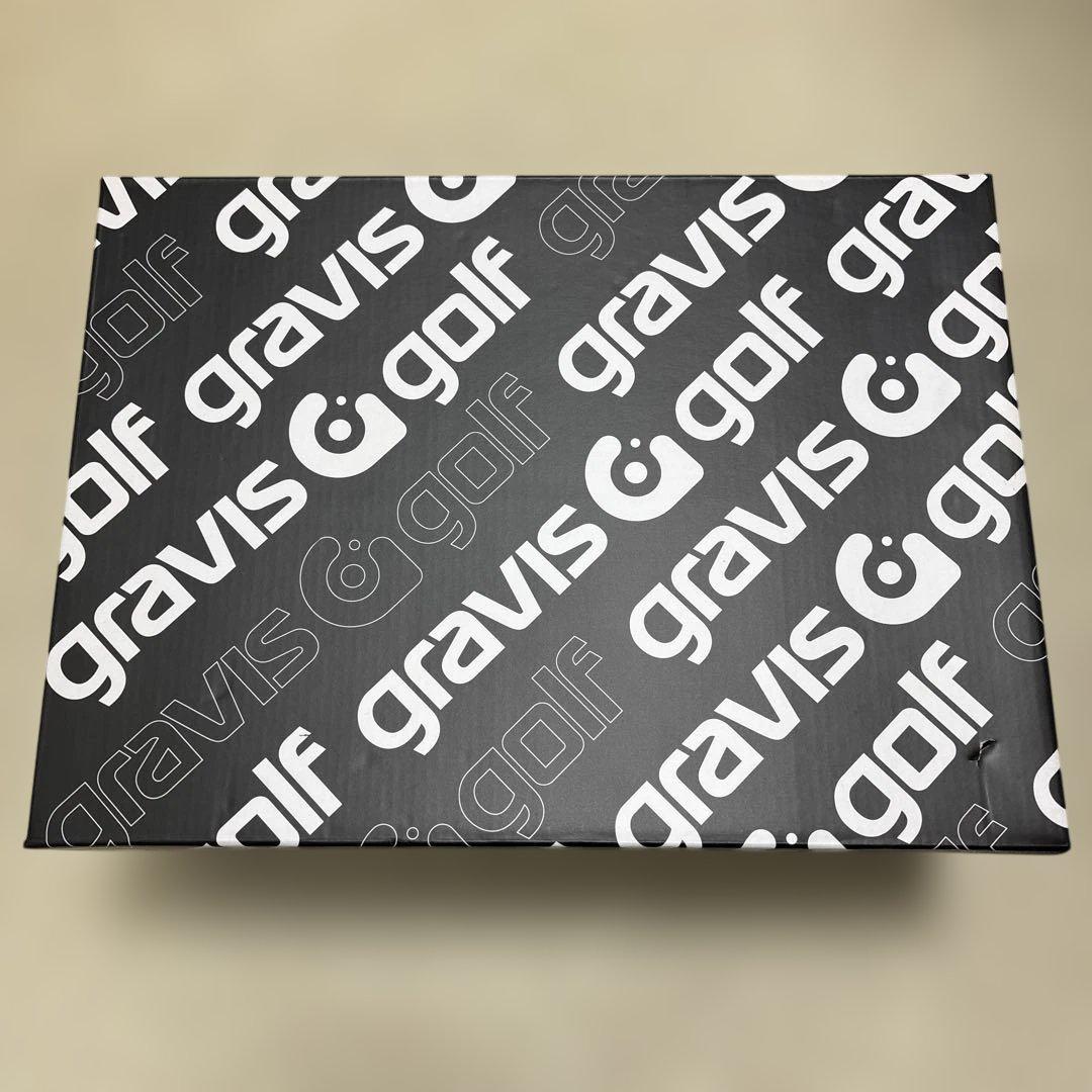 【新品未使用】グラビススパイクレス ゴルフシューズ27㎝