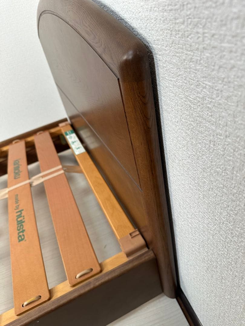 【三重県引き取り】カリモク ヒュルスタ社 シングルベッド フレーム ※i1※