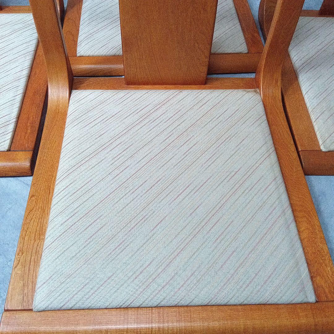 和座椅子 光 HIKARI 4脚セット