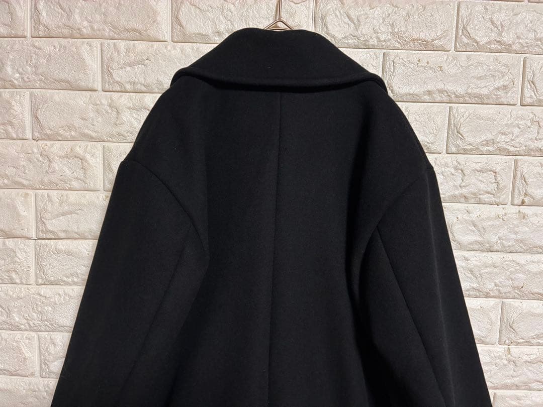 美品　[THE KEIJI] ウール　カシミヤ混　フィッシュテール　ウールコート