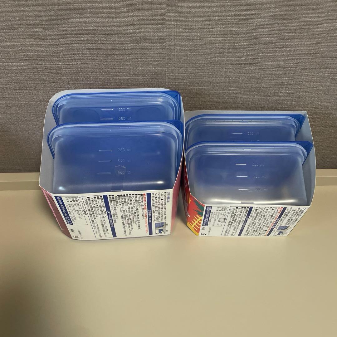 ジップロック　スクリューロック　ディズニーデザイン　8点セット