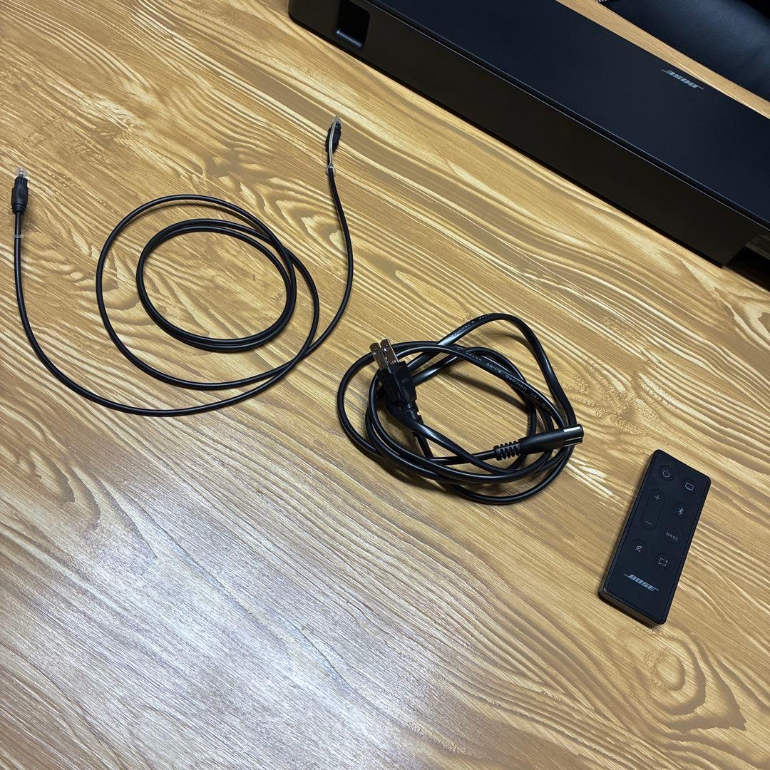 Bose サウンドバー スピーカー ブラック リモコン付き（型番 431974）
