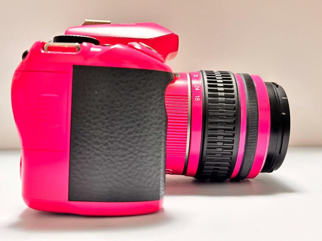 PENTAX K-r ピンク デジタル一眼レフカメラ 18-55mm レンズ付き
