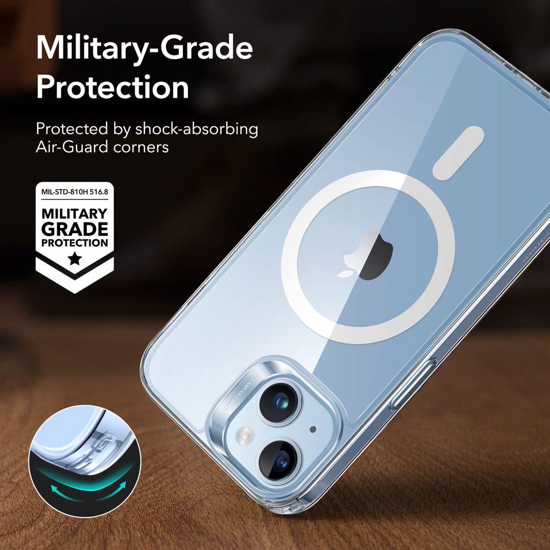 ⭐️ESR iPhone 14 Plus 用 ケース MagSafe対応 クリア