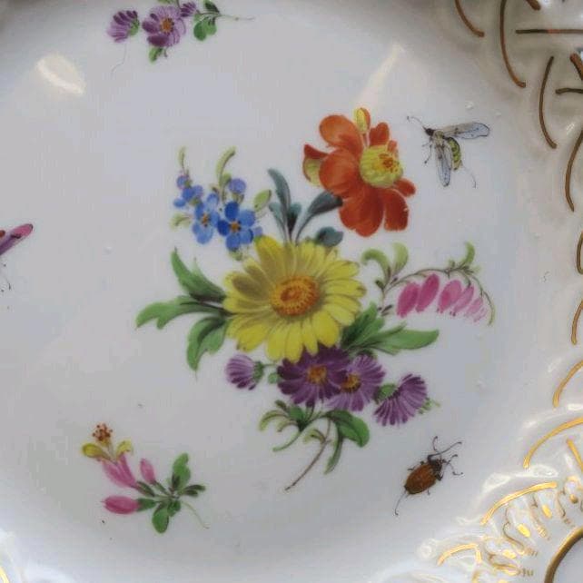 卓越したエレガンスが光るマイセンプレート（18cm）