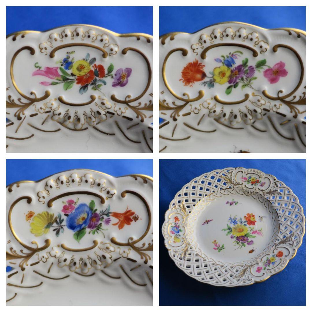 卓越したエレガンスが光るマイセンプレート（18cm）