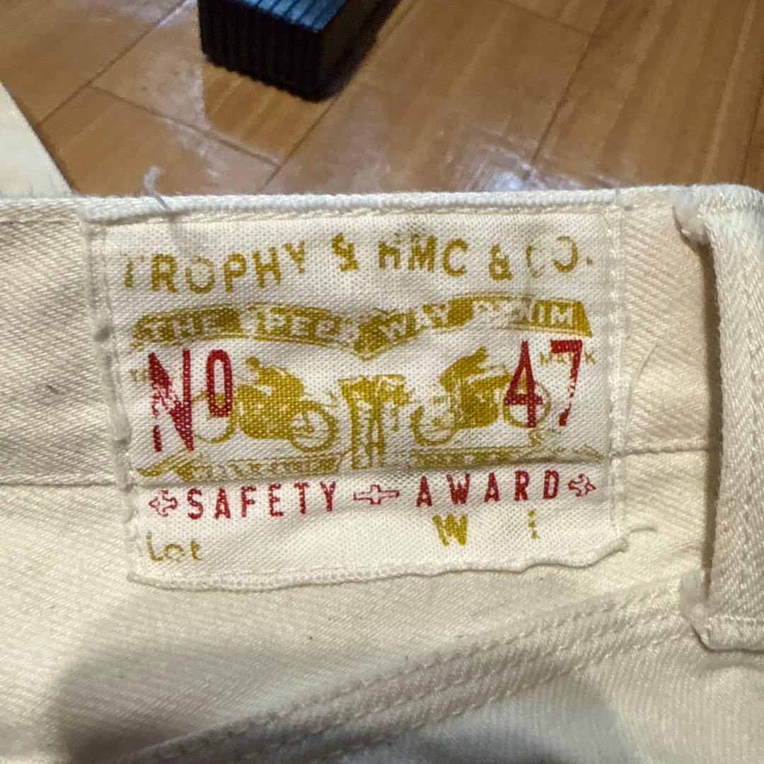 TROPHY & HMC & CO. ホワイトデニム NO.47