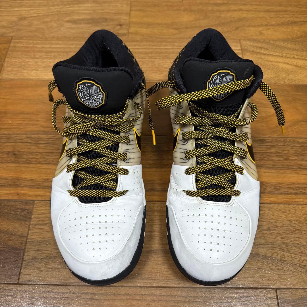シューズ(男性用) NIKE Kobe 4 Protro White Black Del Sol