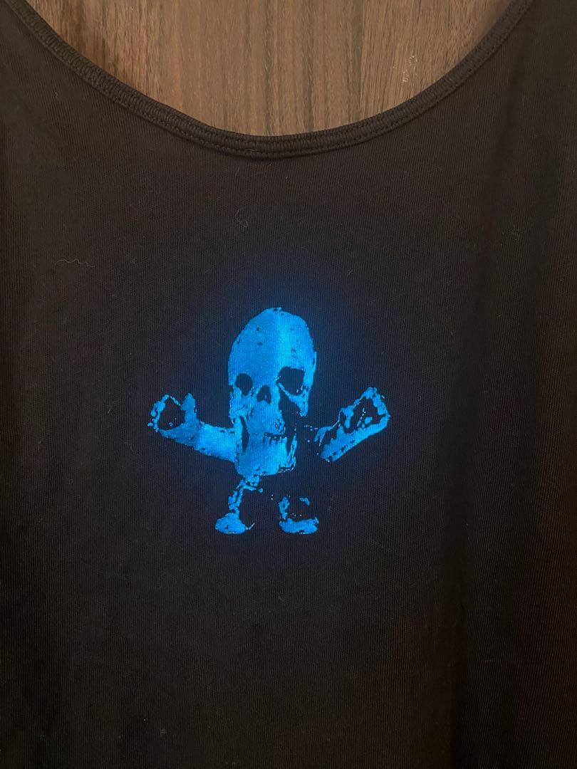 クロムハーツ　キャミソール　希少ブルースカルプリント
