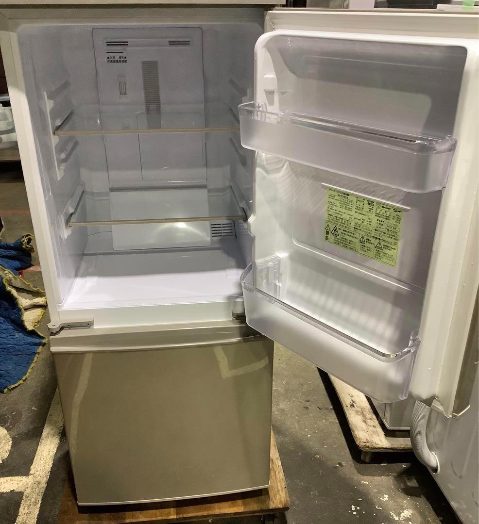 格安⭐︎梱包手抜き シャープ 冷蔵庫 SJ-C14E-N 137L19年製