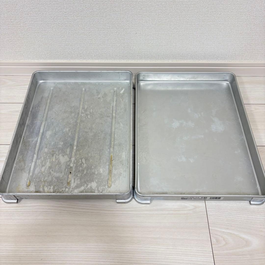 システムバット 大40 7枚セット アルミ製 餃子バット バット