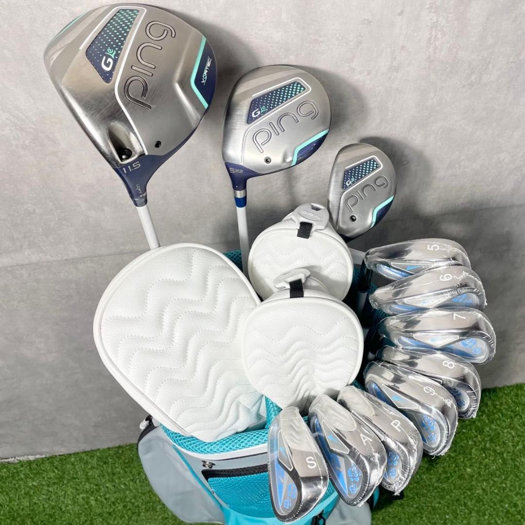 キャディバッグ無し PING Gle ゴルフクラブセット アイアン新品 L 左