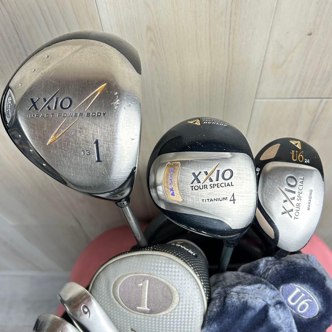 【レディース右】ダンロップ ゼクシオ パーリーゲイツ 初心者　ゴルフセット