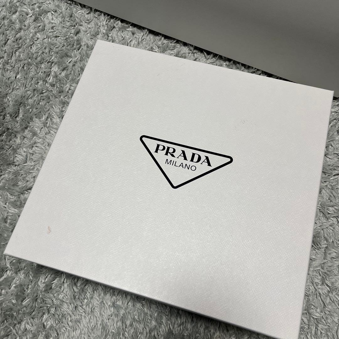 プラダ ブラック レインブーツ 35 ショートブーツ　PRADA