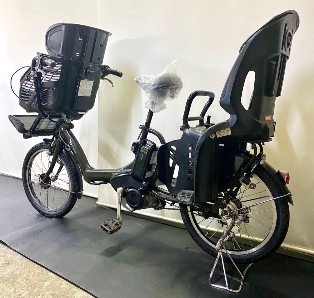 1年保証 新品部品多数使用　ブリヂストン　20インチ　カーキ　電動アシスト自転車