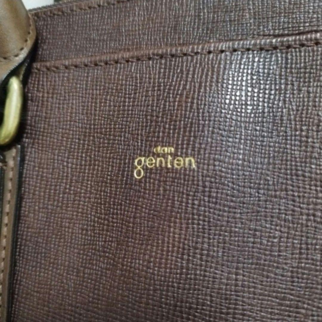 定価7.3万★ダンゲンテン ブリーフケース レザービジネスバッグ ブラウン 本革