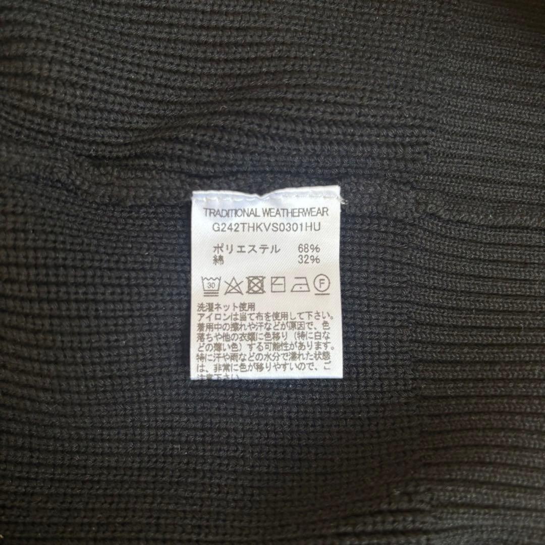 Traditional Weatherwear ノースリーブニットベスト M 黒