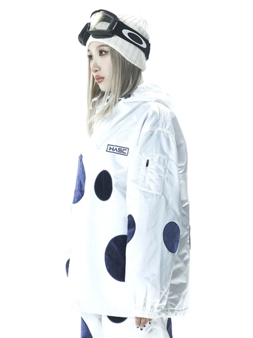 新品未使用 プルオーバー スキージャケット ブラック L 男女兼用 日常使用可