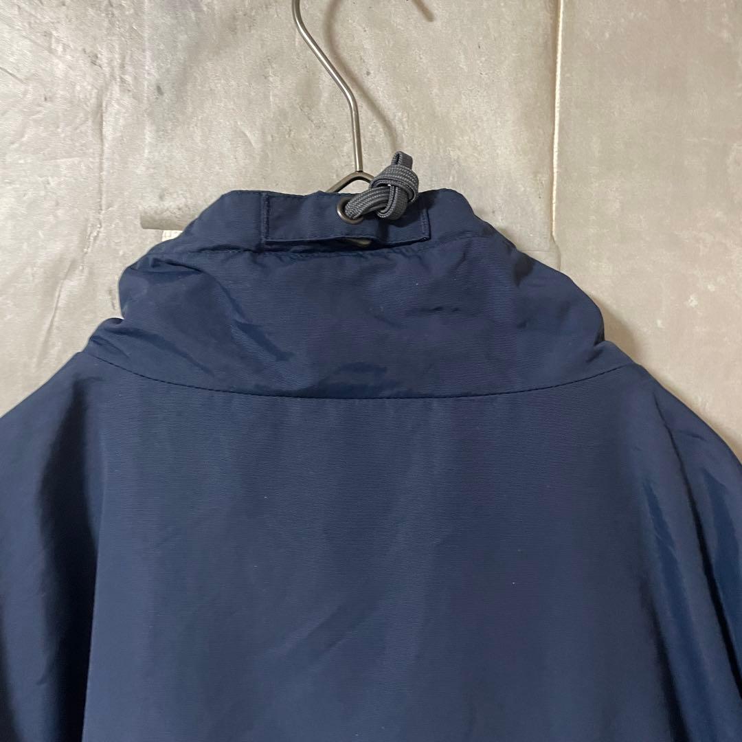 Burtonバートンスキーウェアスノーボードジャケット紺ネイビー青ブルー刺繍ロゴ