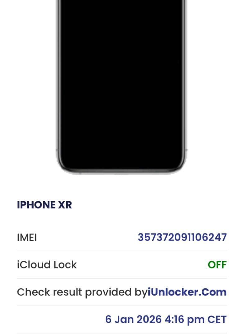 【中古整備品】iPhone XR 256GB イエロー SIMフリー 動作良好