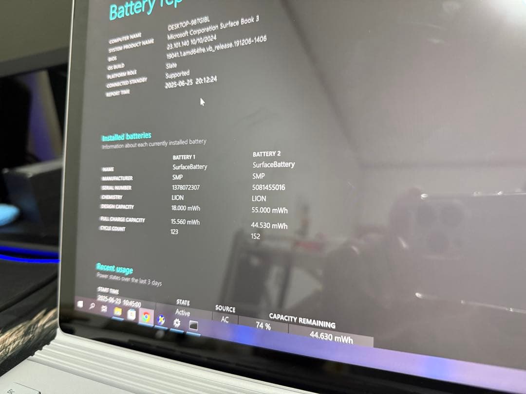 Microsoft Surface Book ３13.5インチ シルバー