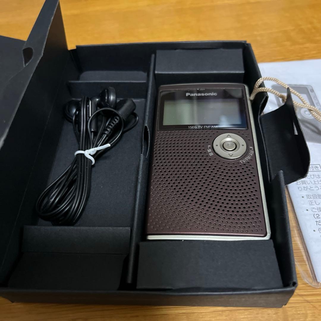 PanasonicワンセグTV音声FmAm 3バンドレシーバー