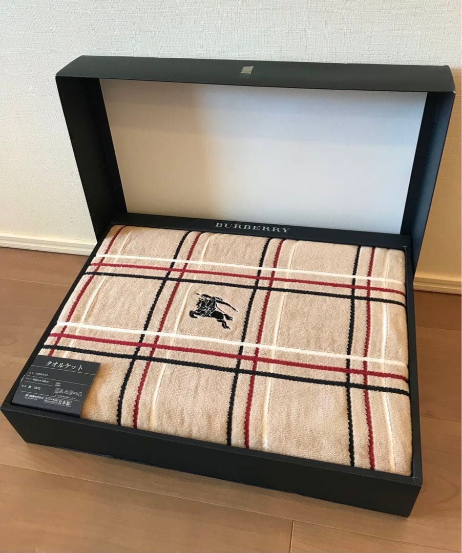 ［新品未使用］BURBERRY(バーバリー )タオルケット