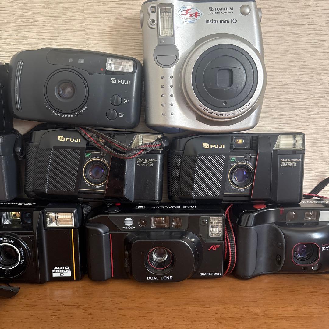 ★動作未確認 フィルムカメラ 10台まとめ売り　canon Olympus など