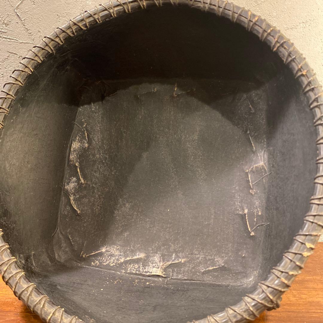 炭斗 炭取 茶道具 竹籠 古道具 骨董品 ざる 竹細工 コレクション