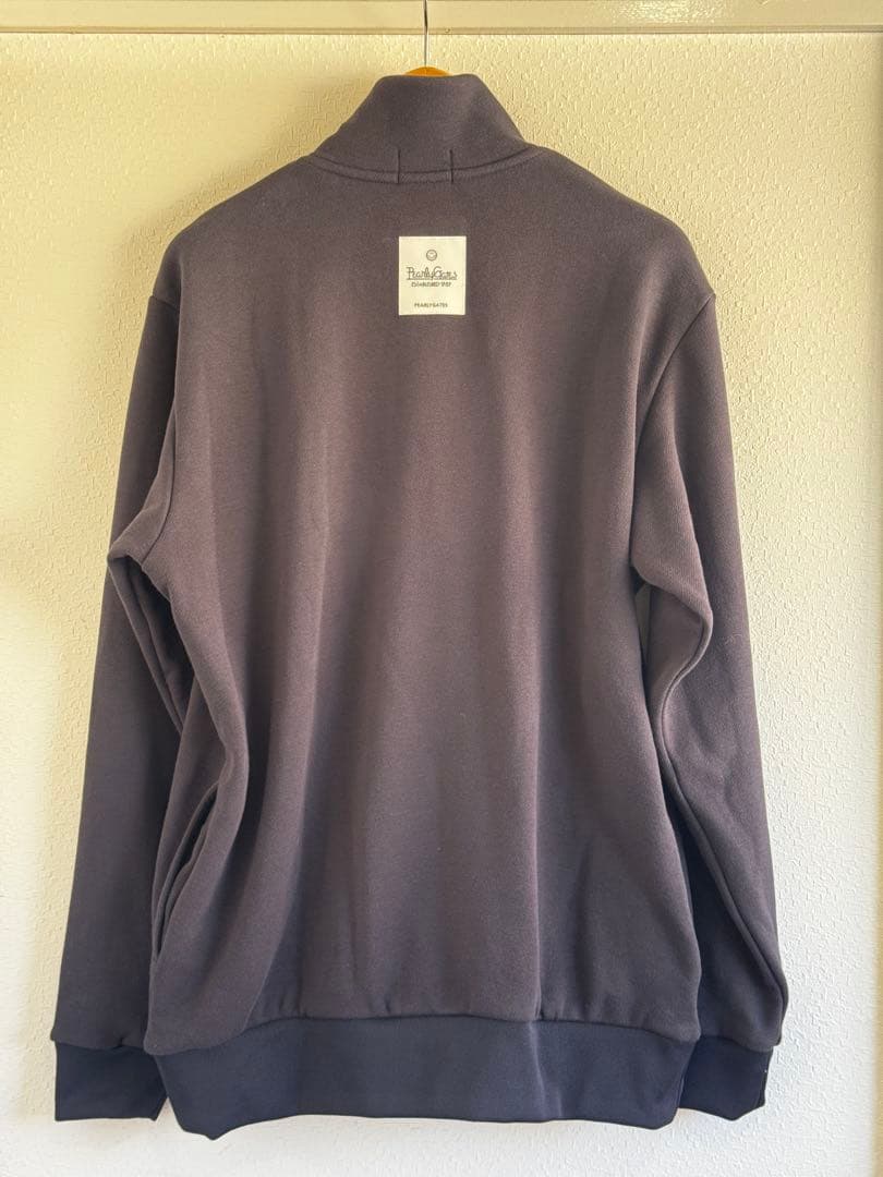 PEARLY GATES ツイル裏毛スウェットハーフジップアップ サイズ6