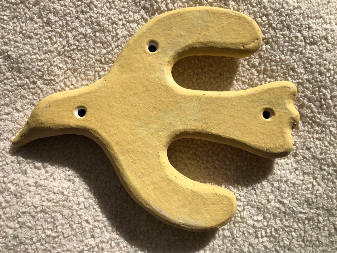 ［レア作品］　鹿児島　睦　鳥　黄色