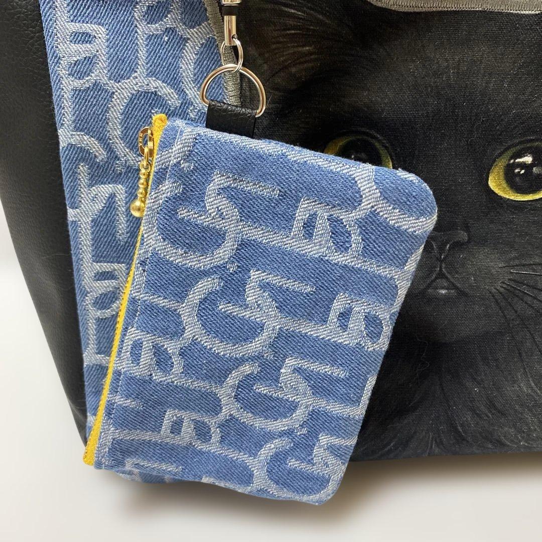 ゆ*ら様 コヤンイサムチョン　ショルダートートバッグ　黒猫