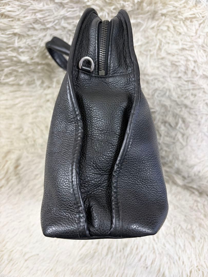 フルラ 手提げバッグ ビジネスバック ブラック シボ革 FURLA A4