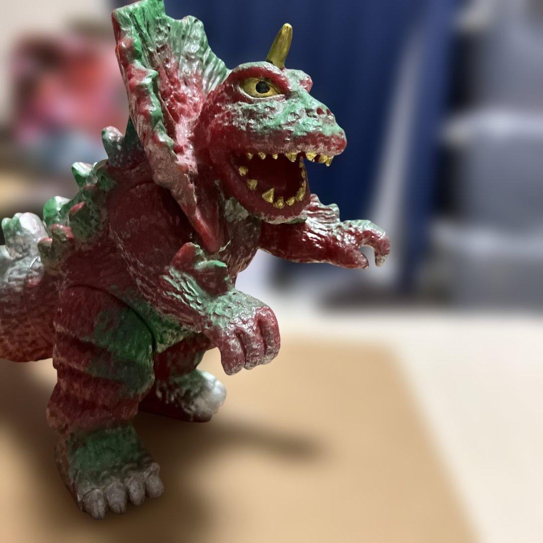 (激レア)(当時物)パチ　ポピーキングザウルス風　ジラース似　ソフビ　昭和レトロ