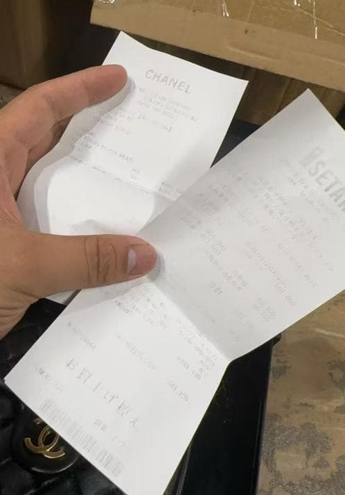 即日発送 ブラック キルティング ショルダーバッグ CF 19*14.5*7.5