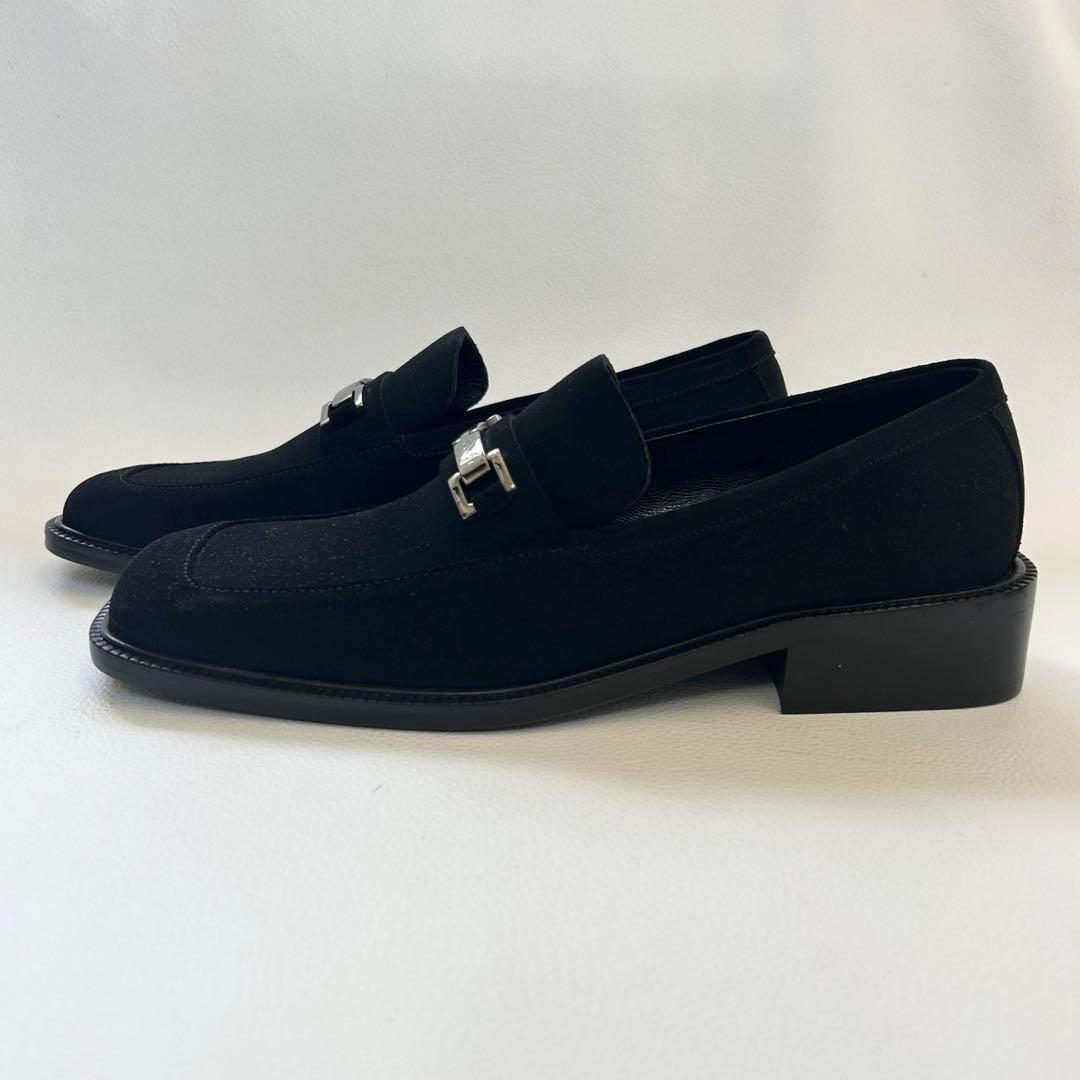 新品未使用✨GUCCI グッチ ホースビット ローファー スエード ブラック