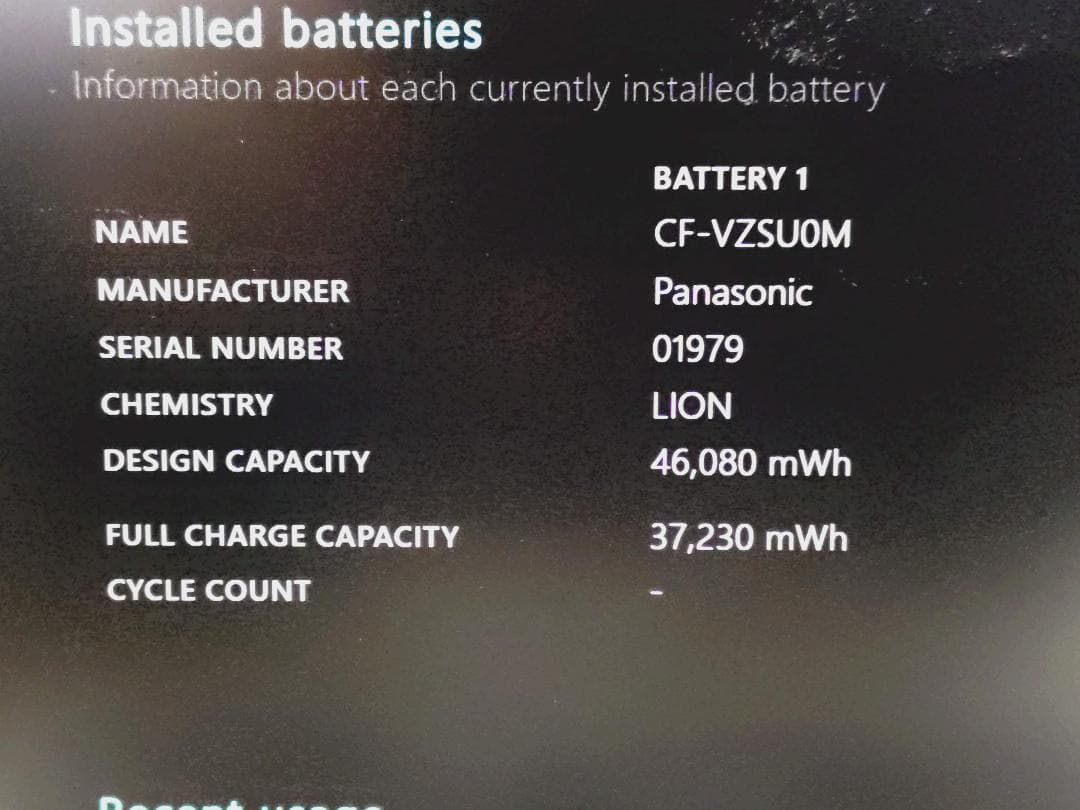 Windowsノート本体 Panasonic Let's note CF-SZ6 i5/8GB/256GB