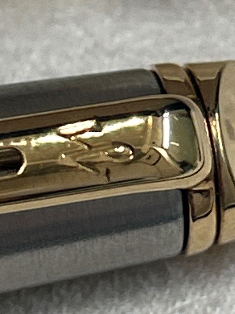 ウォーターマン 万年筆 シルバー・ゴールド