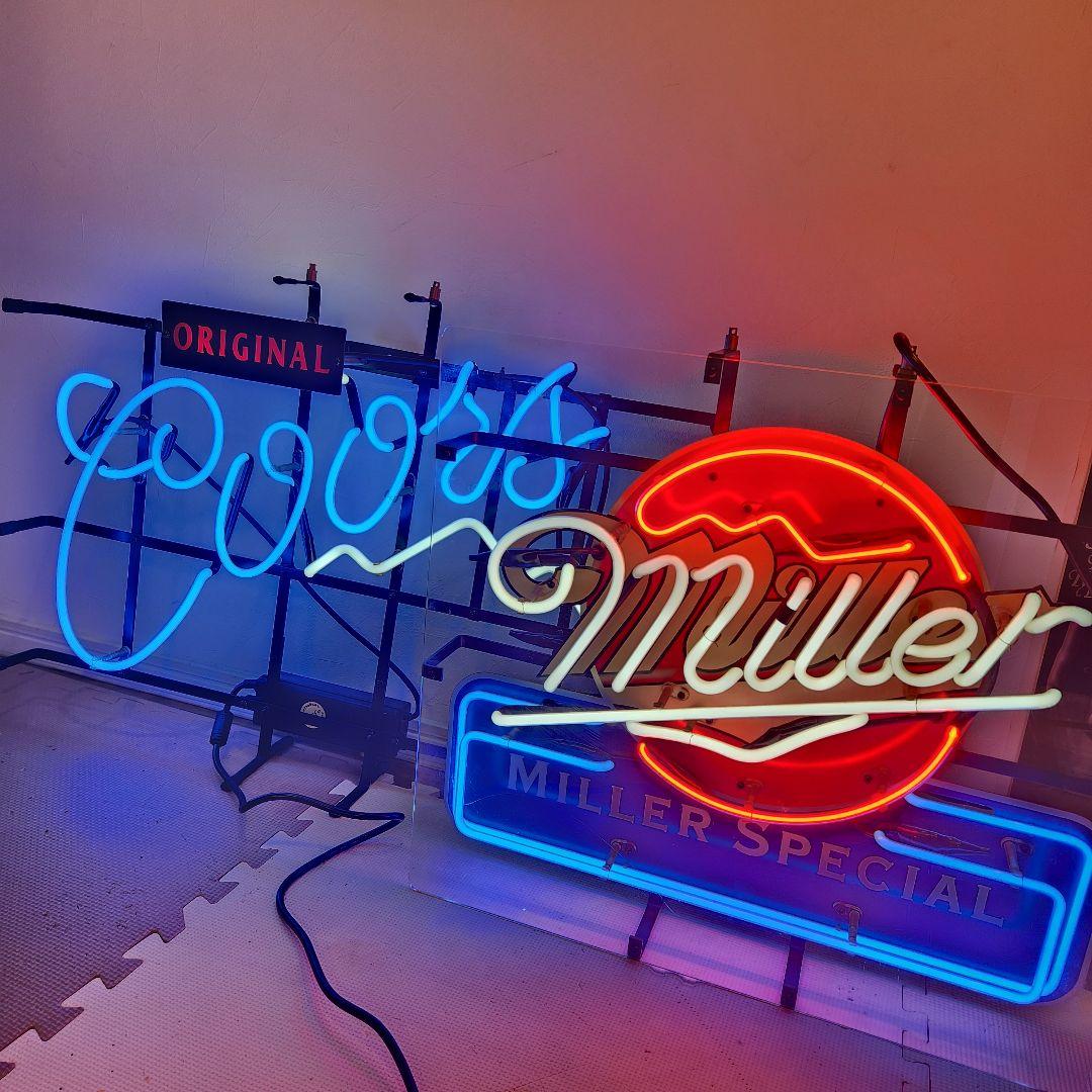 Miller・beer ネオンサイン　ミラービールスペシャル