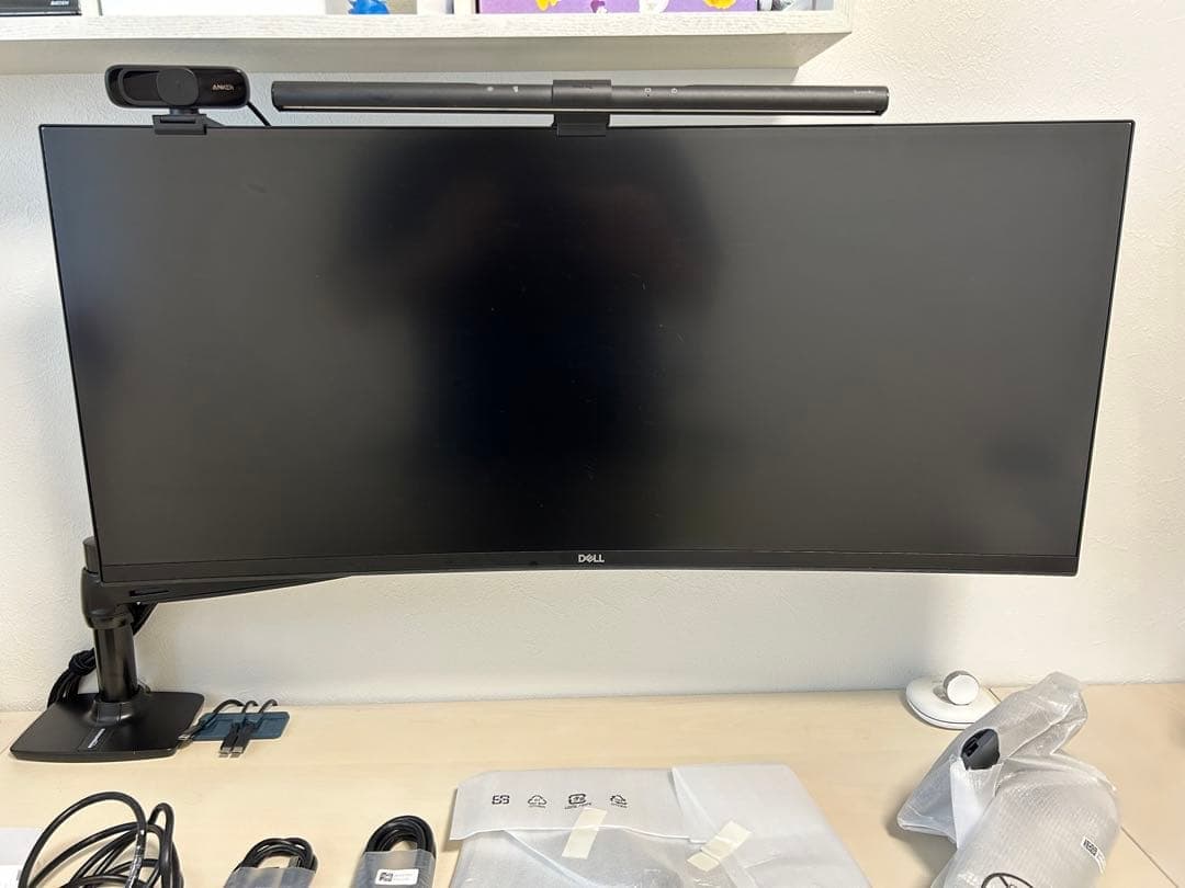 【Dell】P3421W 34インチワイド 曲面モニタ－