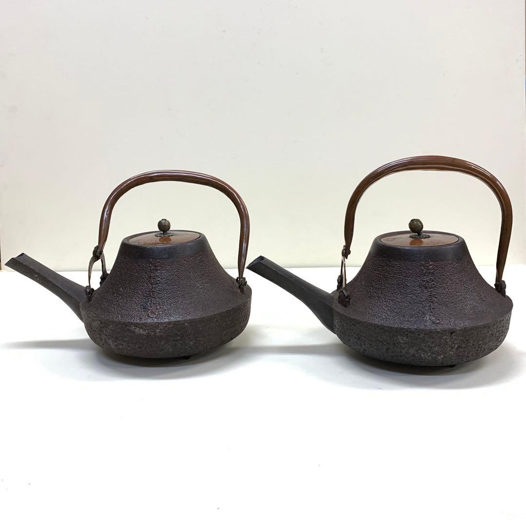 銚子 一対 鶴亀