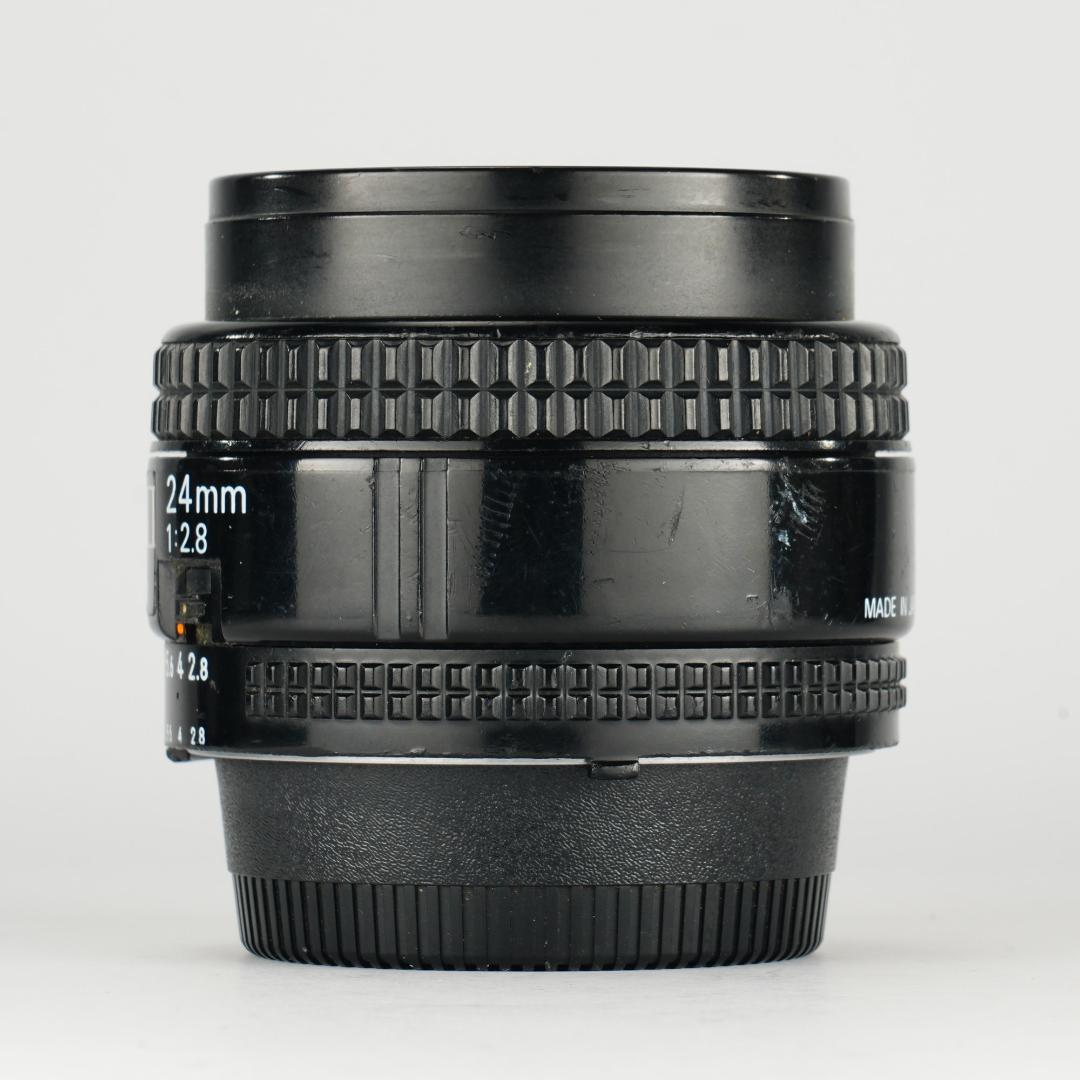 【整備＆テスト済】Nikon Af Nikkor 24mm F2.8 490