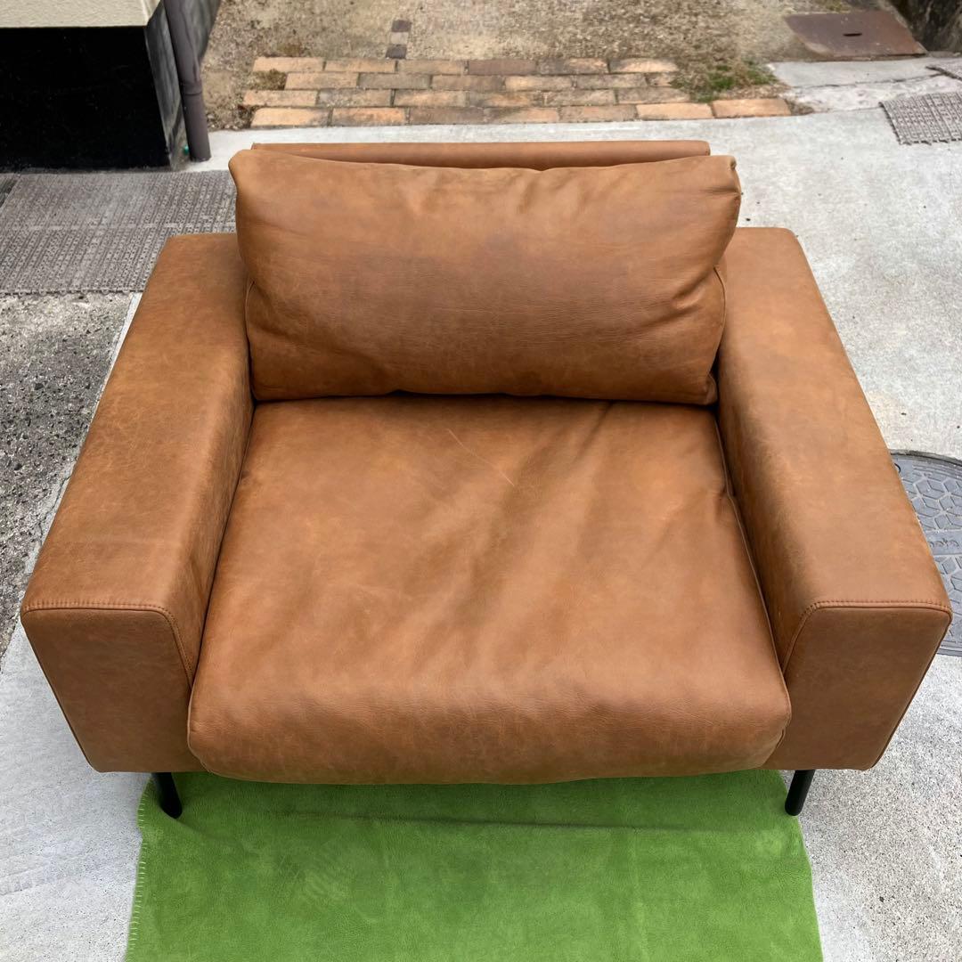 関家具 CRASH GATE PLUTO 1人掛け カウチソファー ソファ