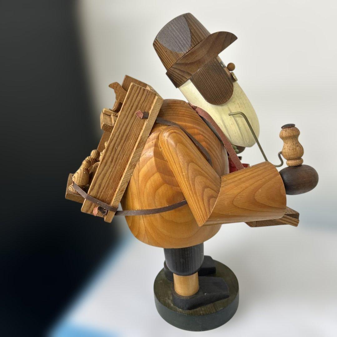 高さ　約３7cm ドイツ　パイプ人形